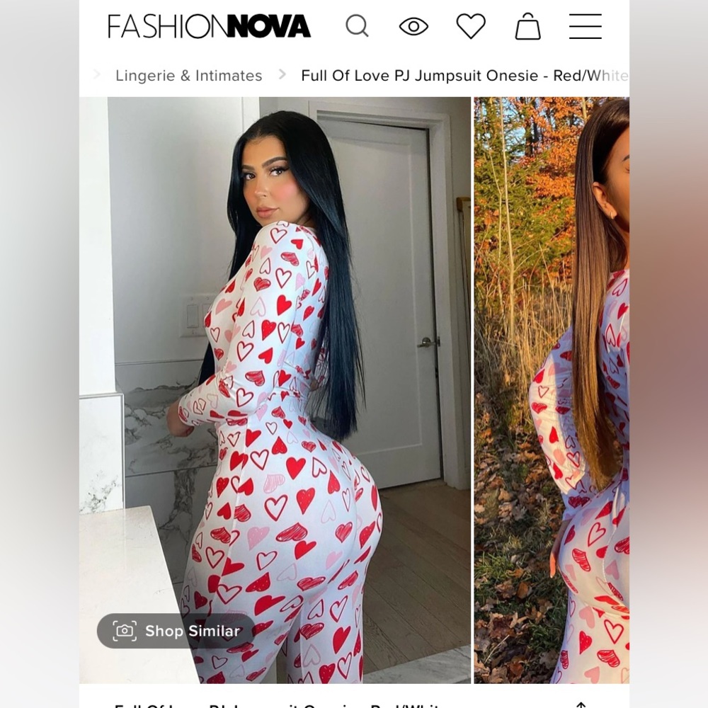 Fashion nova onesie size medium
